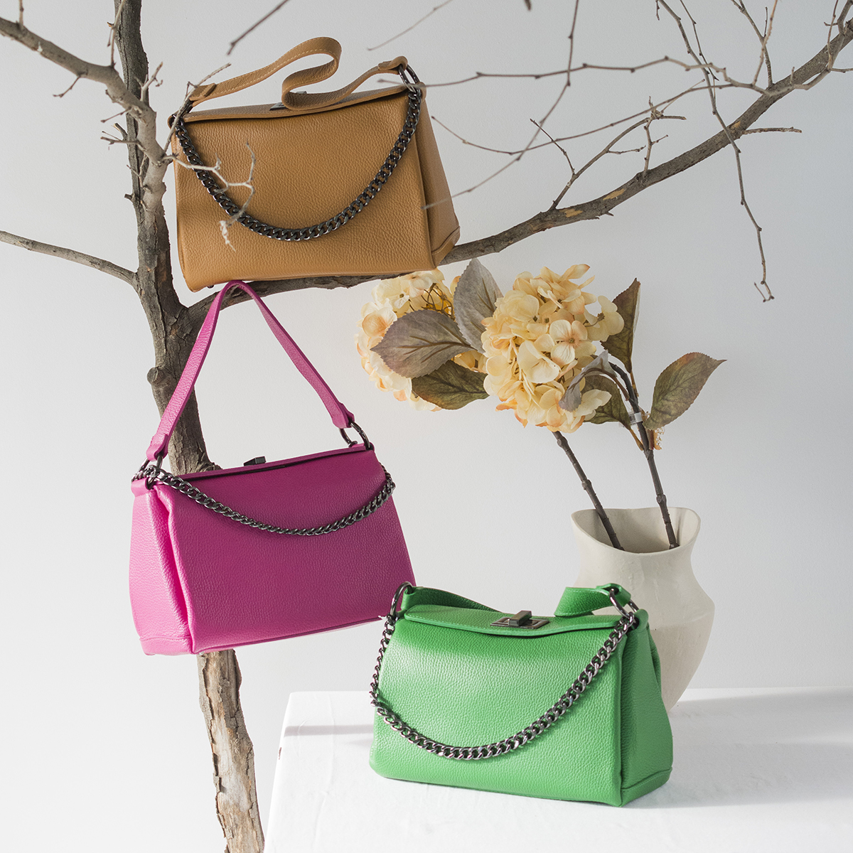 ΤΣΑΝΤΑ ΑΠΟ ΔΕΡΜΑ ROCK