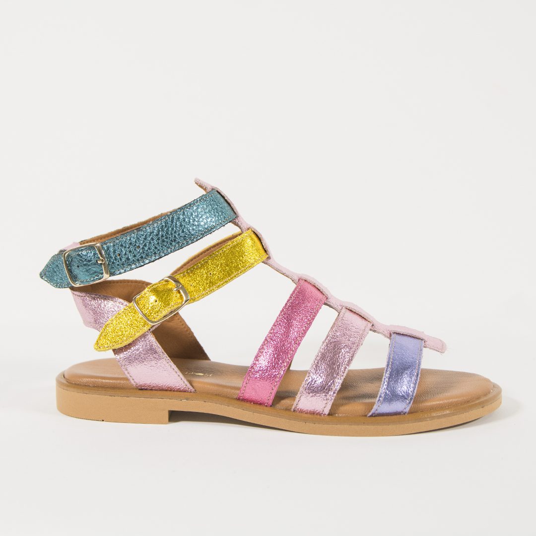 METALLIC COLORS SANDALS
