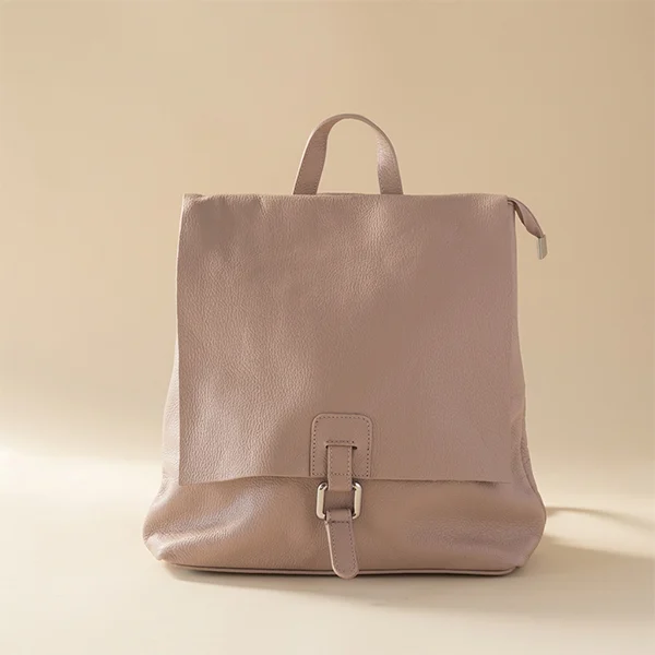 Γυναικεία Δερμάτινη Τσάντα Πλάτης σε Χρώματα