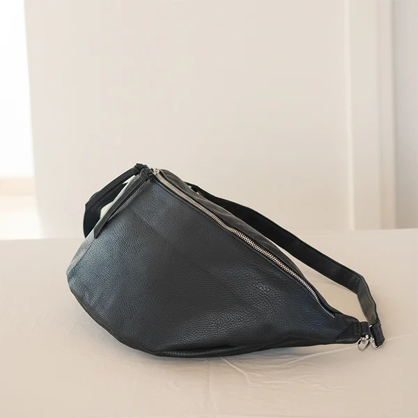 Γυναικεία Τσάντα Μπανάνα Oversized από Τεχνόδερμα