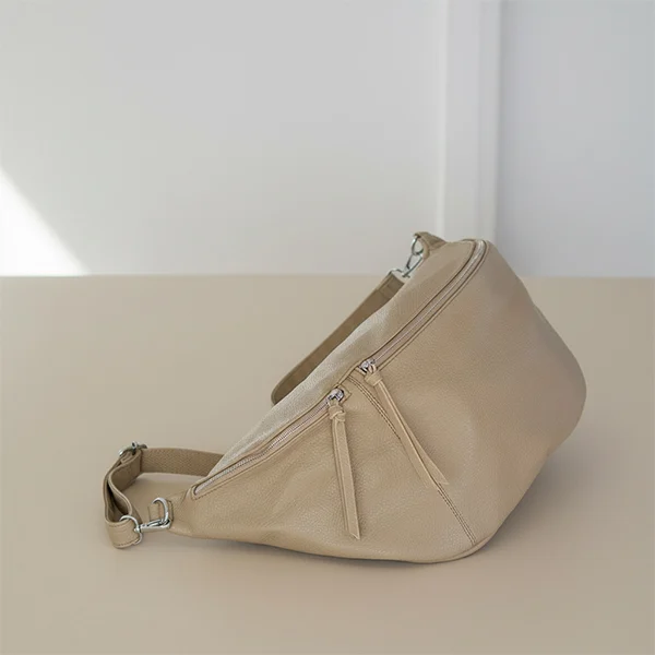 Γυναικεία Τσάντα Μπανάνα Oversized από Τεχνόδερμα