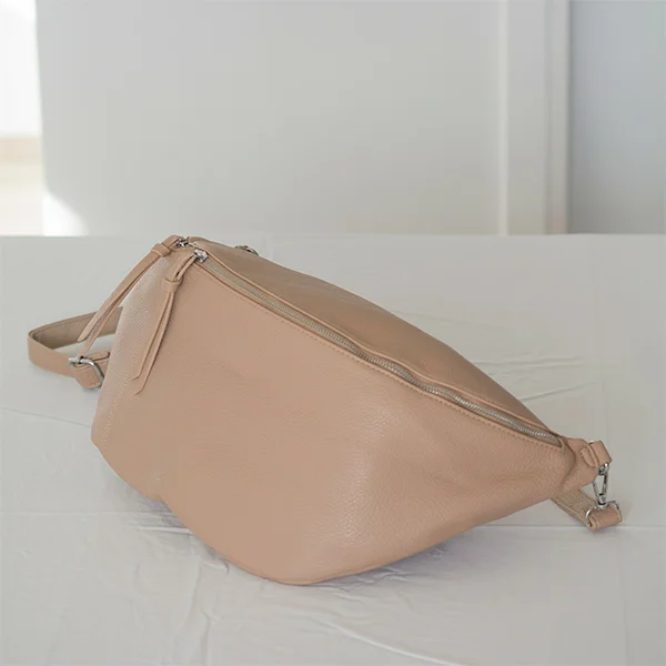 Γυναικεία Τσάντα Μπανάνα Oversized από Τεχνόδερμα