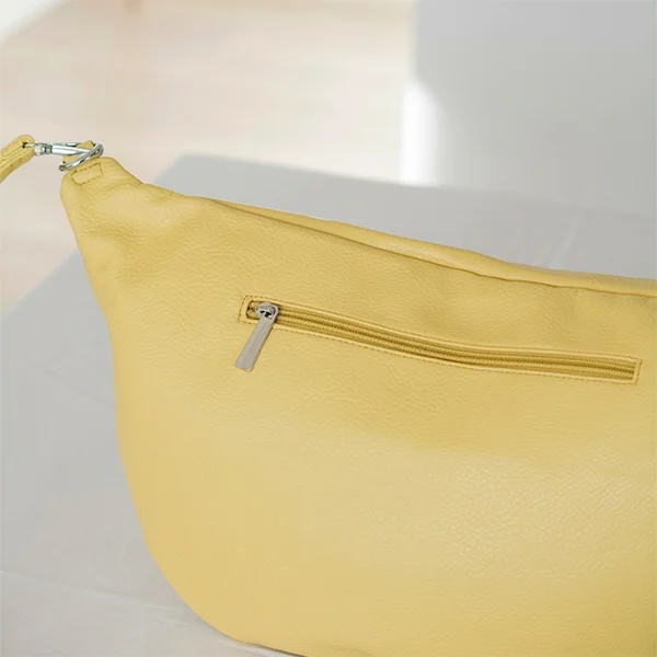 Γυναικεία Τσάντα Μπανάνα Oversized από Τεχνόδερμα