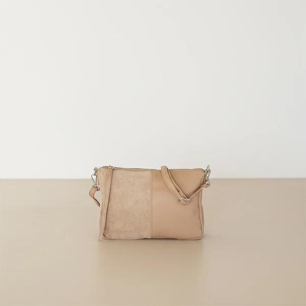 Γυναικεία Τσάντα Χιαστί Double-Touch από Τεχνοδέρμα