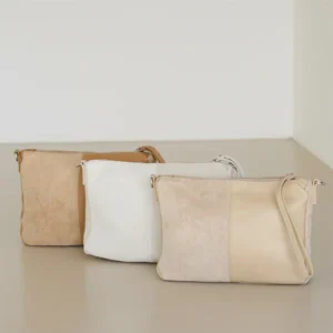 Γυναικεία Τσάντα Χιαστί Double-Touch από Τεχνοδέρμα