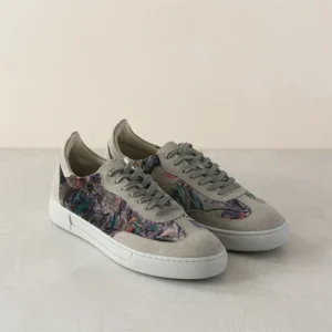 Γυναικεία Δερμάτινα Sneakers Floral