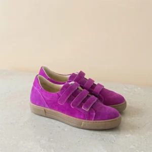 Γυναικεία Δερμάτινα Sneakers Scratch Spring Colors