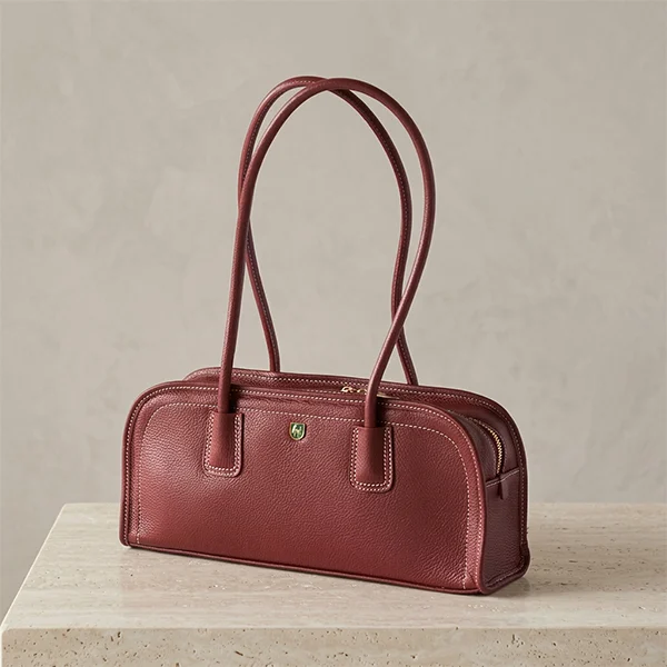 Γυναικεία Δερμάτινη Τσάντα Bowling