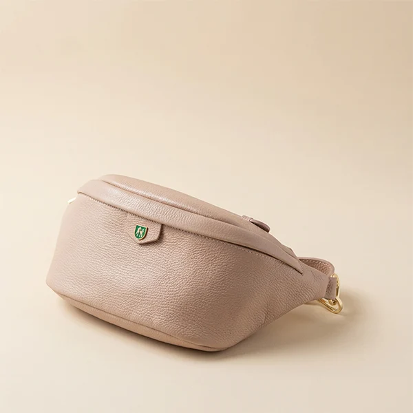 Γυναικεία Δερμάτινη Τσάντα Μπανάνα