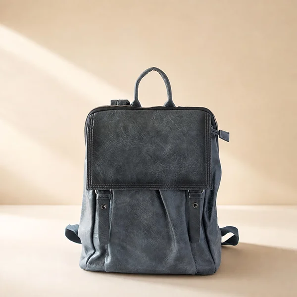 Γυναικεία τσάντα πλάτης Satchel από Τεχνόδερμα