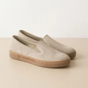 Γυναικεία Δερμάτινα Slip On Πούρο