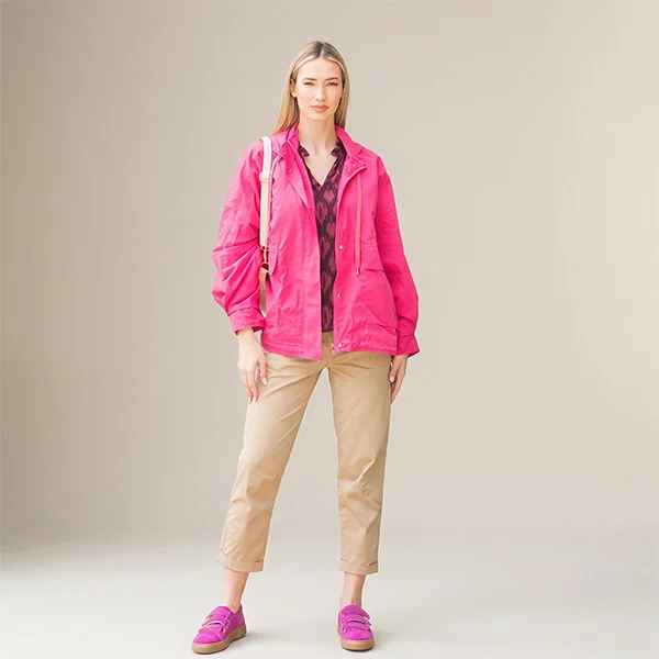 Κοντή Oversized Καπαρντίνα