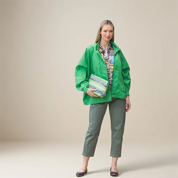 Κοντή Oversized Καπαρντίνα