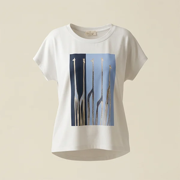 Κοντομάνικη Μπλούζα "Giraffe"