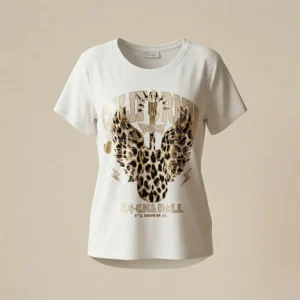 Κοντομάνικη Μπλούζα "Leopar"