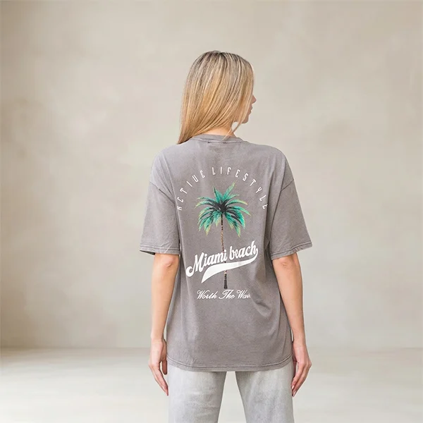 Κοντομάνικη Μπλούζα "Miami"