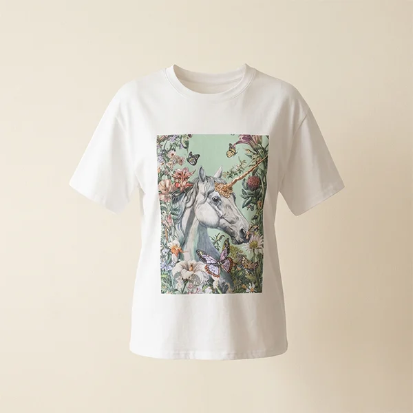 Κοντομάνικη Μπλούζα "Unicorn"