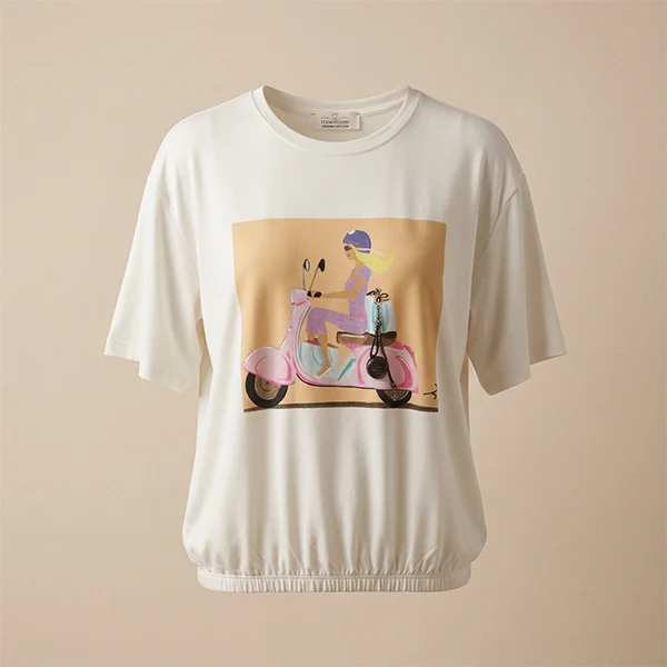 Κοντομάνικη Μπλούζα "Vespa"