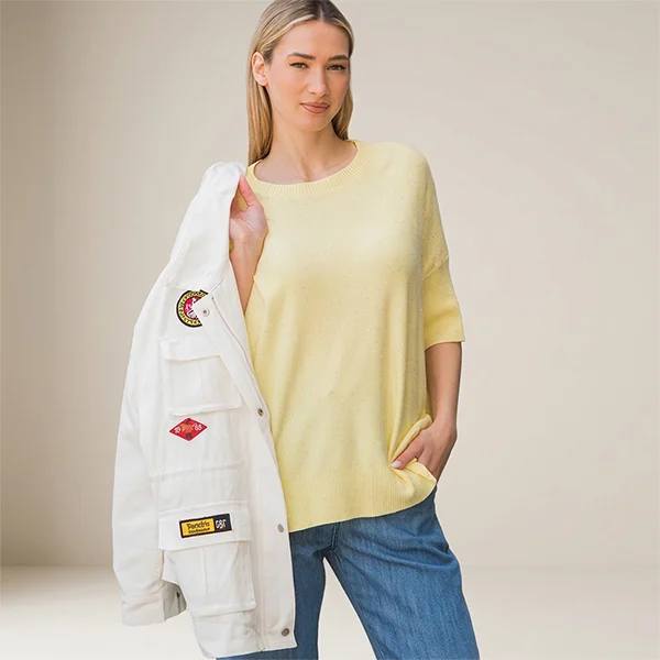 Oversized Jacket με Patches