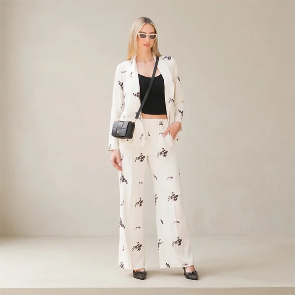 Σετ Σακάκι & Παντελόνα με Print