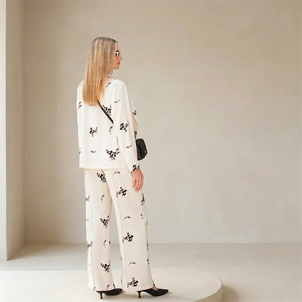 Σετ Σακάκι & Παντελόνα με Print