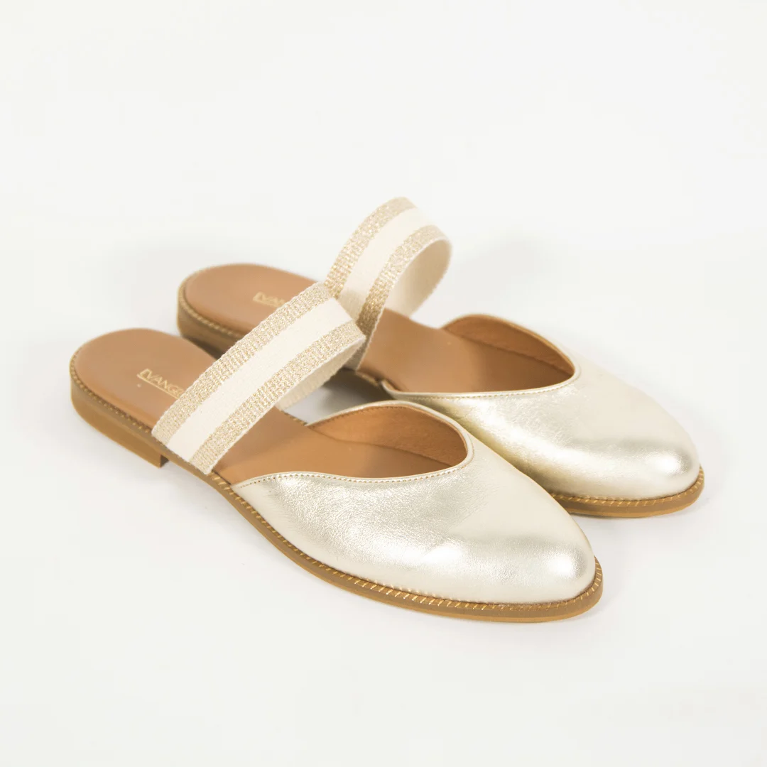 Γυναικεία Δερμάτινα Mules