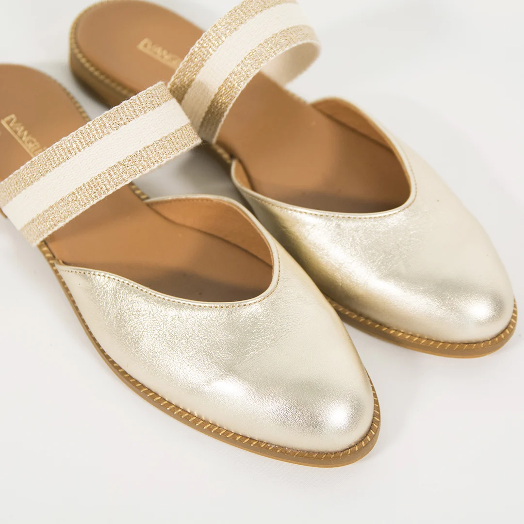 Γυναικεία Δερμάτινα Mules