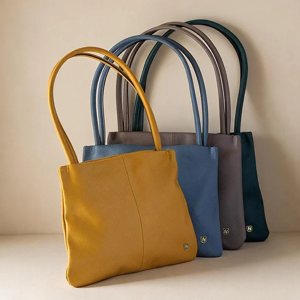 Γυναικεία Δερμάτινη Τσάντα Shopper-Classic