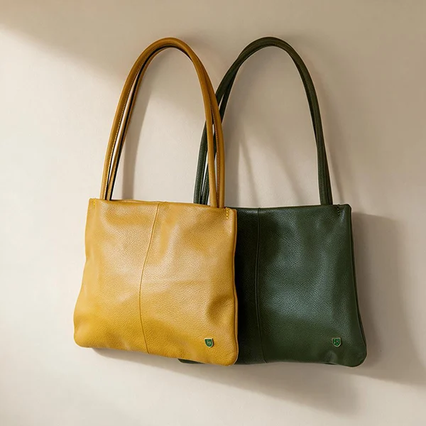 Γυναικεία Δερμάτινη Τσάντα Shopper-Classic