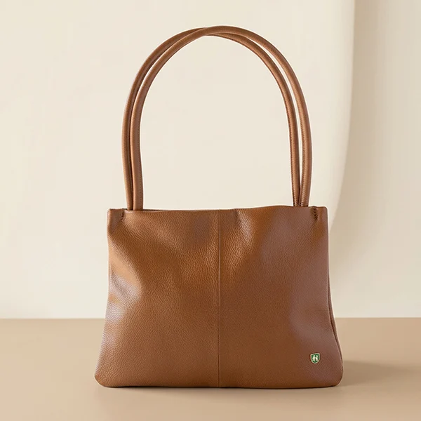 Γυναικεία Δερμάτινη Τσάντα - Shopper Classic