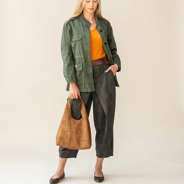 Oversized Jacket με Strass