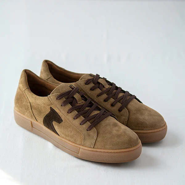 Γυναικεία Δερμάτινα Sneakers Πούρο - Suede