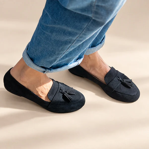 Γυναικεία Δερμάτινα Suede Μοκασίνια Multi-Colors