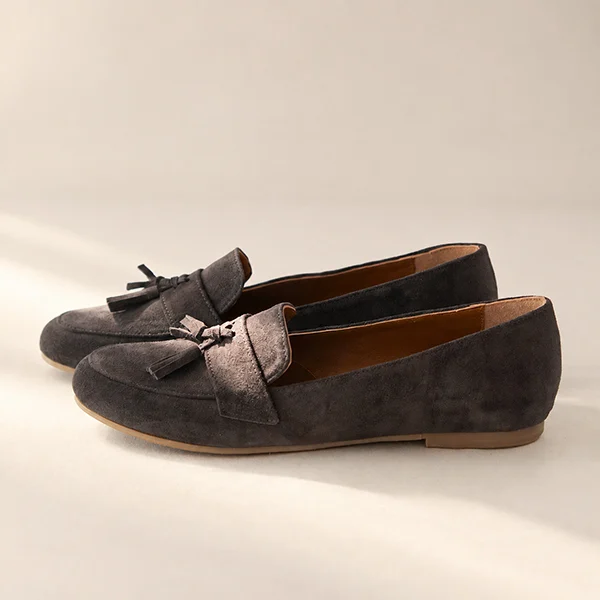 Γυναικεία Δερμάτινα Suede Μοκασίνια Multi-Colors