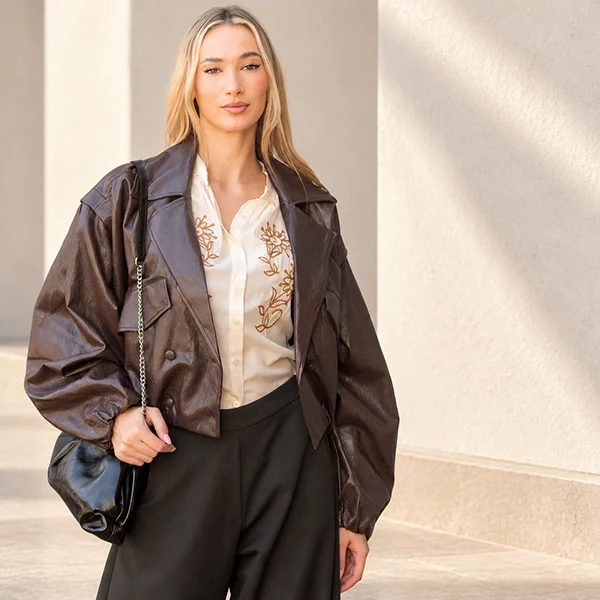 Jacket από Τεχνόδερμα Bomber